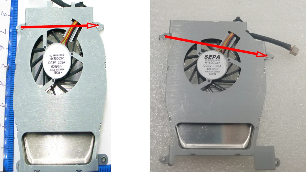 Ventilador Novo para Hy80d03p 3v 0.32a9937900030 M-aw01c2 Ventilador de Refrigeração