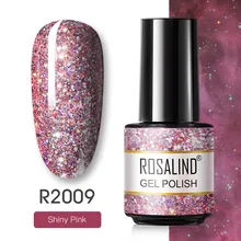  ROSALIND Nail Gel Polish Neon Hybrid Varnish Semi Permanent Nail Art Design Soak Off Top Base Coat Esmalte UV Gel Nail Polish 