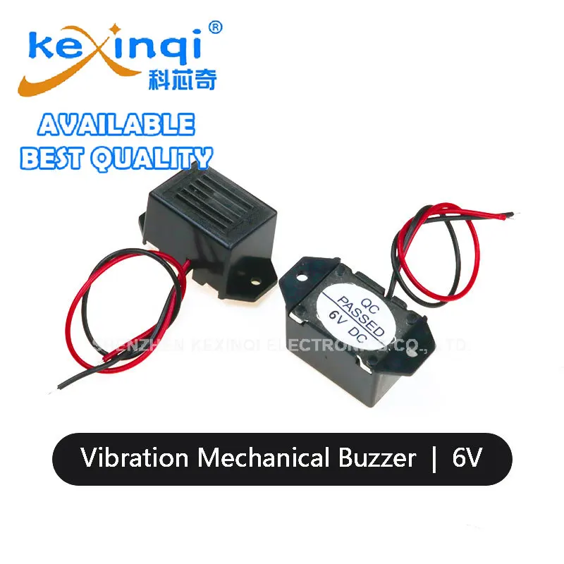 (1pcs) 2315 DC 기계식 진동 부저 3V 6V 9V 12V 24V 액티브 마우스 퇴치기 새 퇴치 부저(와이어 포함)