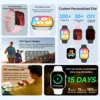2025 Smart Watch 1.83" HD Screen Bluetooth Call Heart Rate Monitoring 120+ Sports Modes Waterproof for Men Woman Smartwatch Gift 4