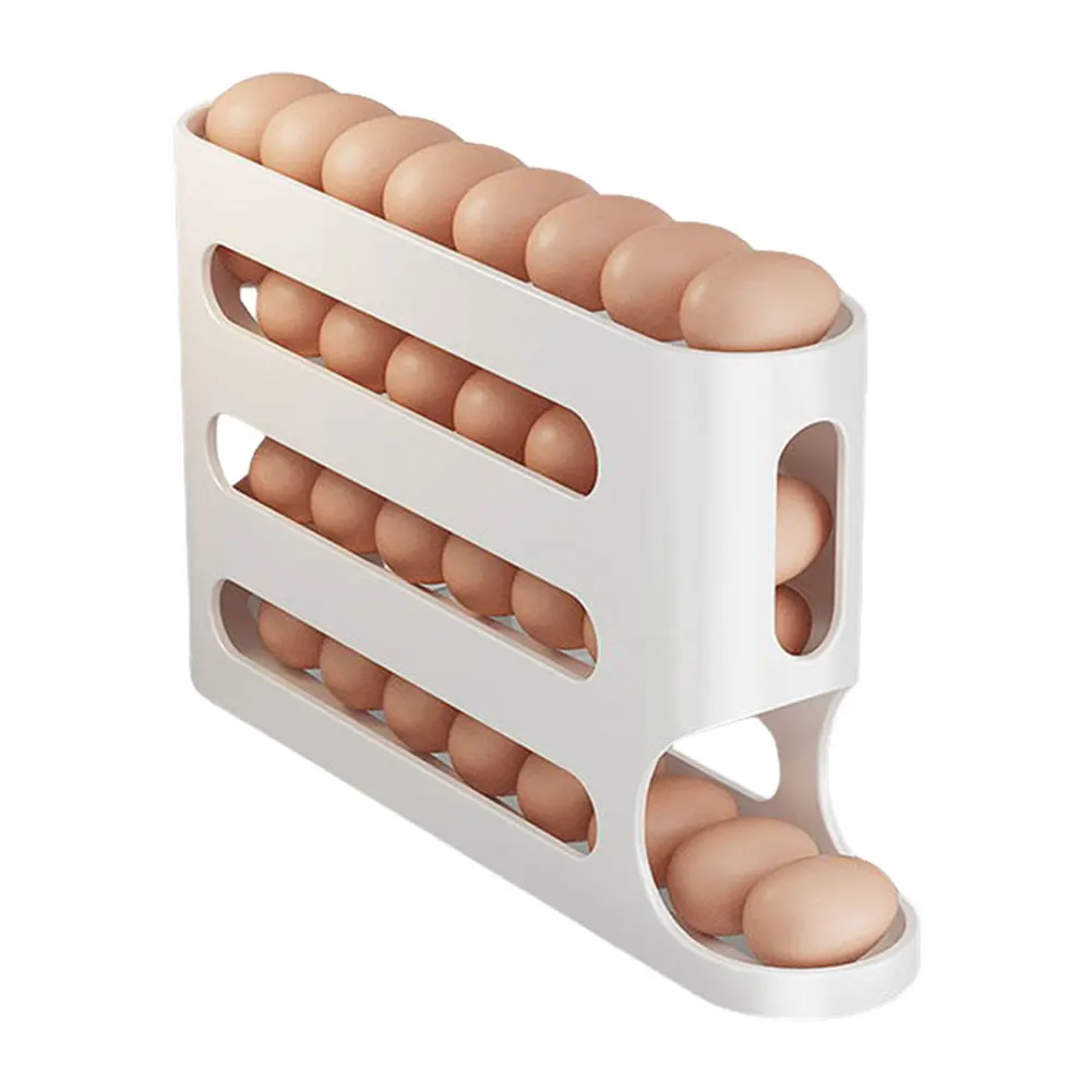 Plastic Automatic Egg Dispenser for Refrigerator Storage