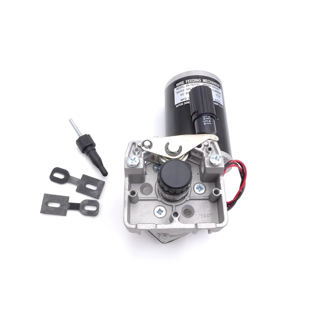 MIG Wire Feeder Motor 80W 76ZY01 DC 24V 42V 0.8-1.0mm Motor Assembly Feeding Machine