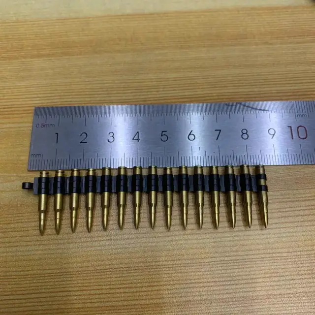 ZYTOYS ZY8031C 1/6 15pcs 12.7mm Caliber Bullet Chain Machine