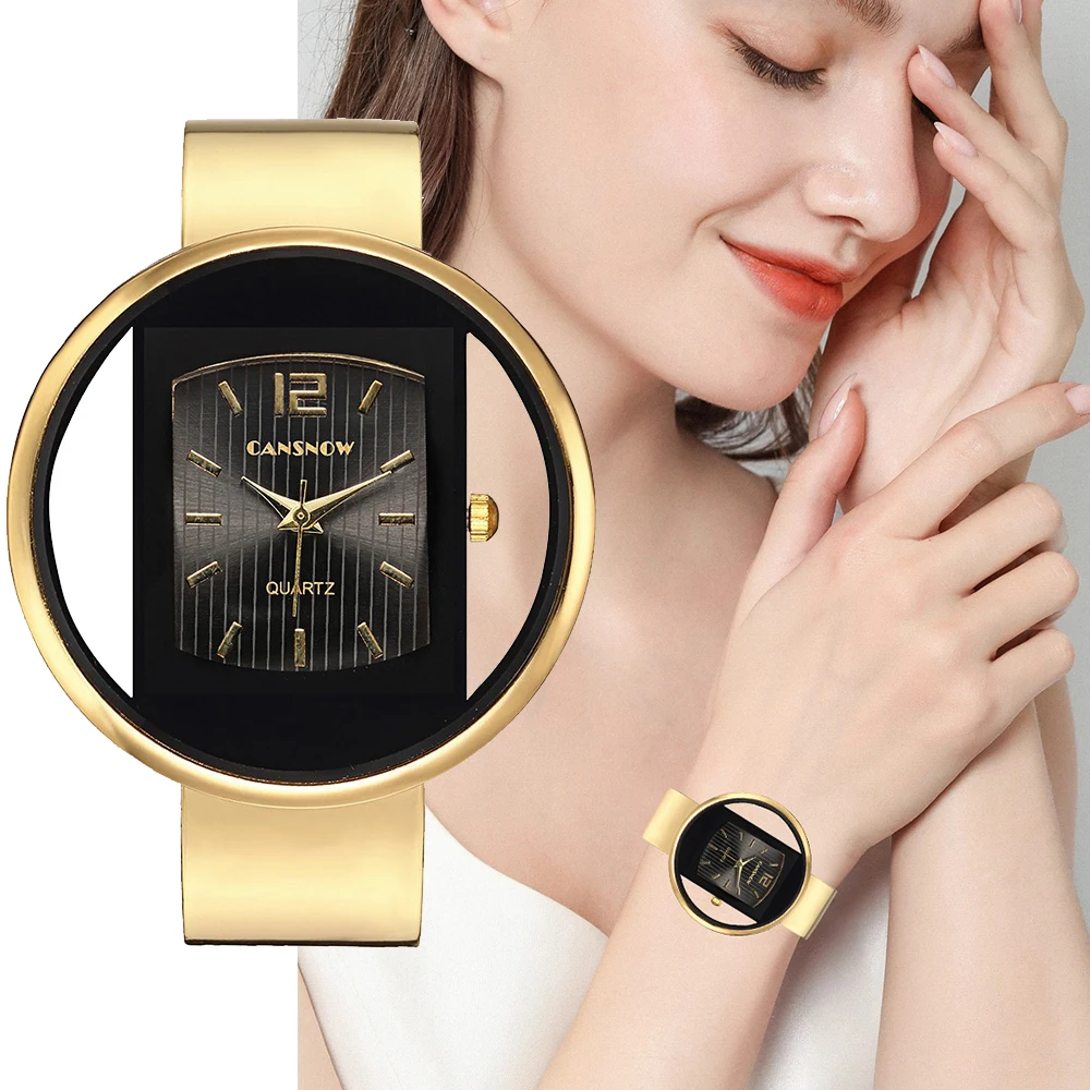 

Sdotter Women Watches 2023 New Luxury Brand Bracelet Watch Gold Silver Lady Dress Fashion Quartz Wristwatches Clock Hot bayan ko