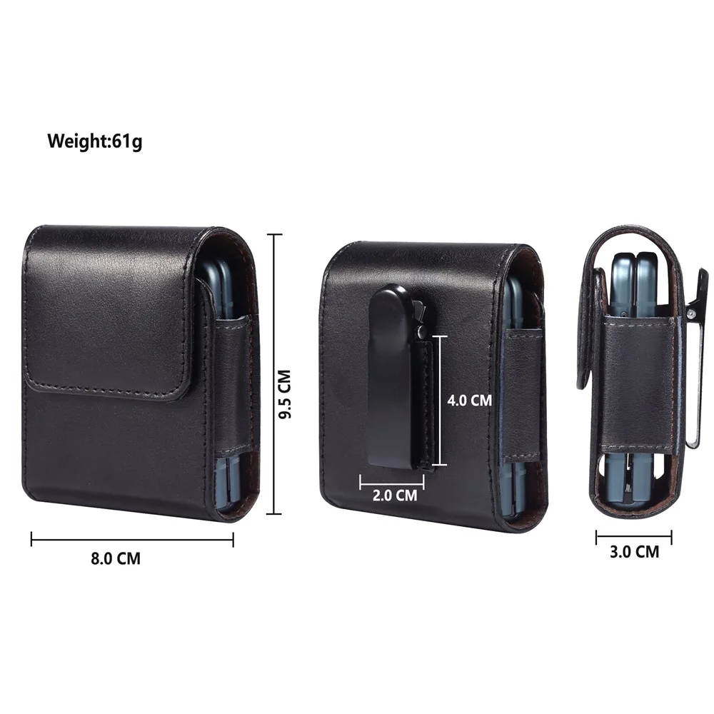 Custodia In Vera Pelle Per Moto Razr 40 (Razr 2023) Custodia Per Cintura Fondina Universale Per Moto Razr 40 Ultra (Razr +) Borsa Tasca Per Telefono