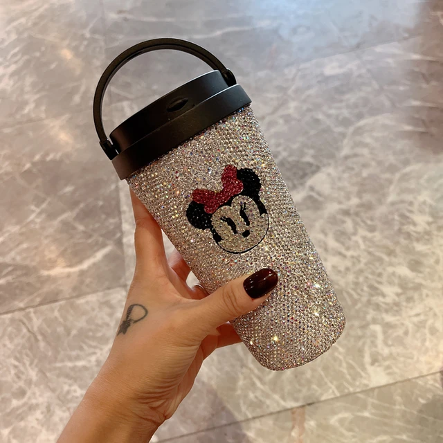Personalized Rhinestone 40oz Tumbler With Handle Lid And Straw Thermos  Bottle Stainless Steel Tumbler Gift For Mom Gift For Her - Vacuum Flasks &  Thermoses - AliExpress