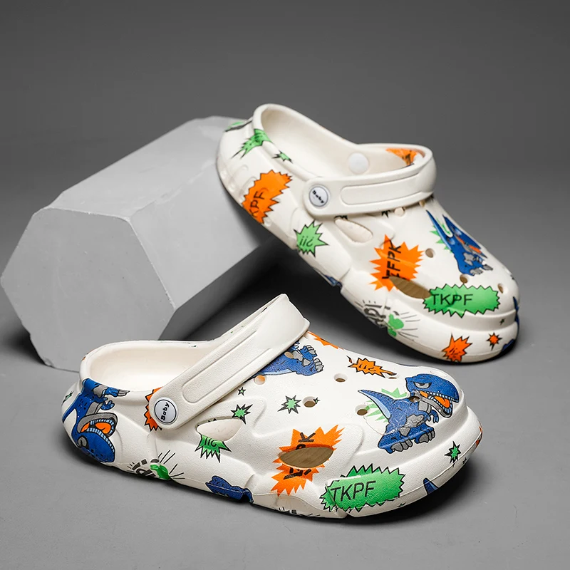 Children's Sandals and Slippers Cartoon Soft Sole Anti Slip Children's Shoes Girls' Indoor Home Shoes Boys' Sandals Kids kids sandals