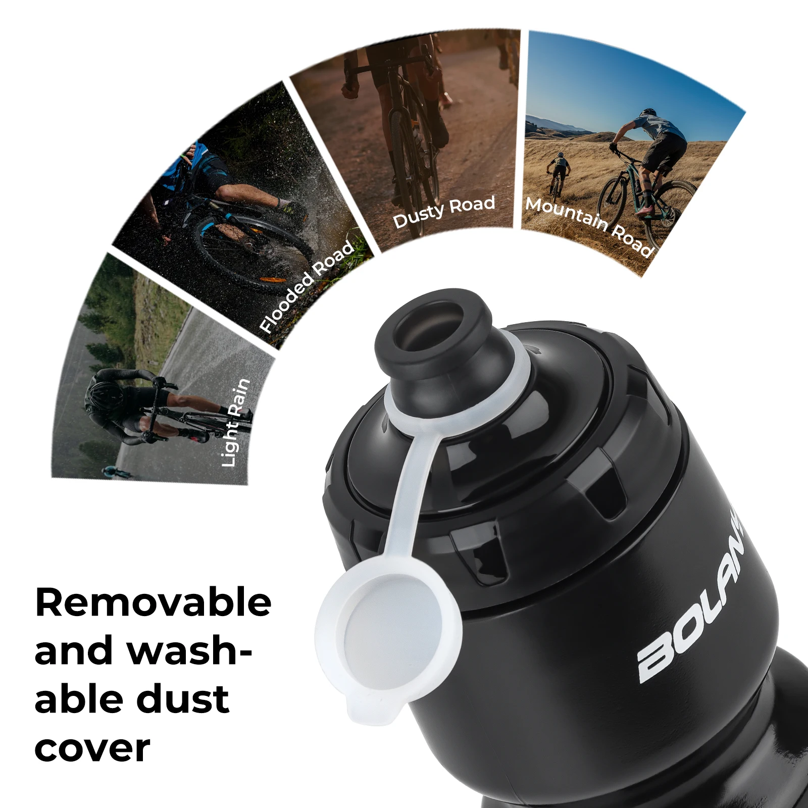 Bicycle water bottle water bottle sports bottle 750ML Large Capacity Bicycle Water Bottle PP5 Water Leak-Proof Cycling Outdoor Sports Squeeze Out Bottle Fitness