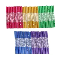 50 Pcs DIY Wind Kit Material Replacement Aluminum Metal Tube Supplies Cardinal Wind Chimes Aluminum Wind Wind 1