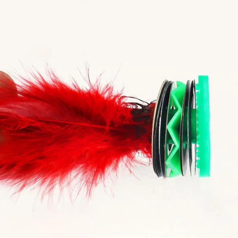 Chinese Jianzi Wear Resistant Chicken Feather Shuttlecock Portable Foot Kick Handwheel Feather Shuttlecock Outdoor Toy Game