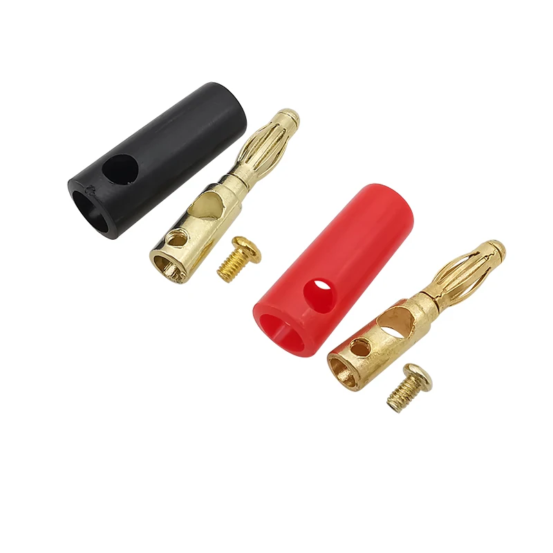 Connettore per spina a banana 4 mm FK 8 S Ni connessione a vite Connettore per spina a banana 4 mm FK 8 S Ni connessione a vite