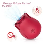 Rose-Spielzeug Saugen Vibrator für Frauen Ei Klitoris Sauger Stimulator Lecken Erwachsene Waren Saugen Sex Spielzeug Weibliche Wiederaufladbare 5