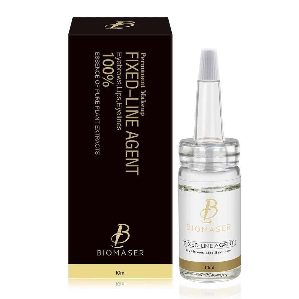 Biomaser Microblading Pigment Fixing Agent Permanent Makeup Ink Color Lock Assistence Eyebrow Fixed-line Tattoo Supplies tattoo ink tattoo ink pigment