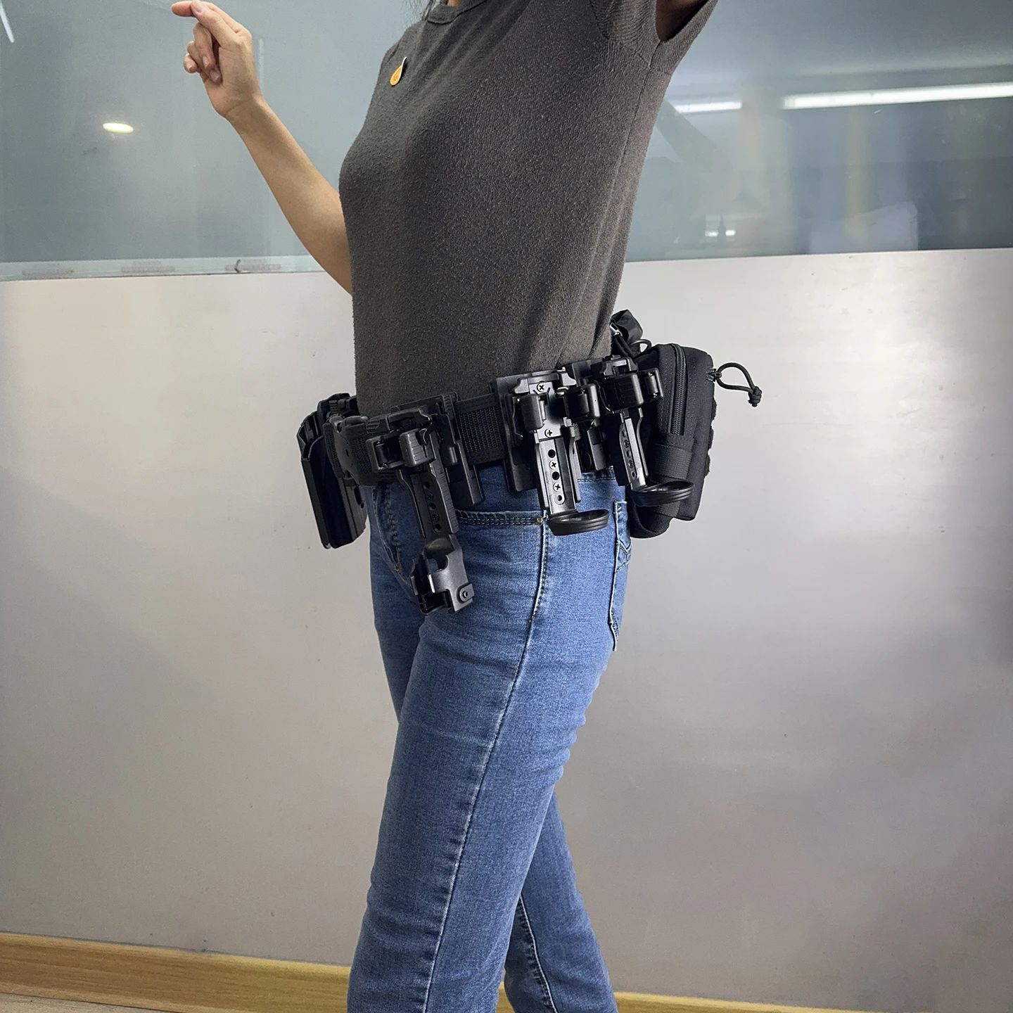 8Pcs Tactical Quick-Release Belt Set