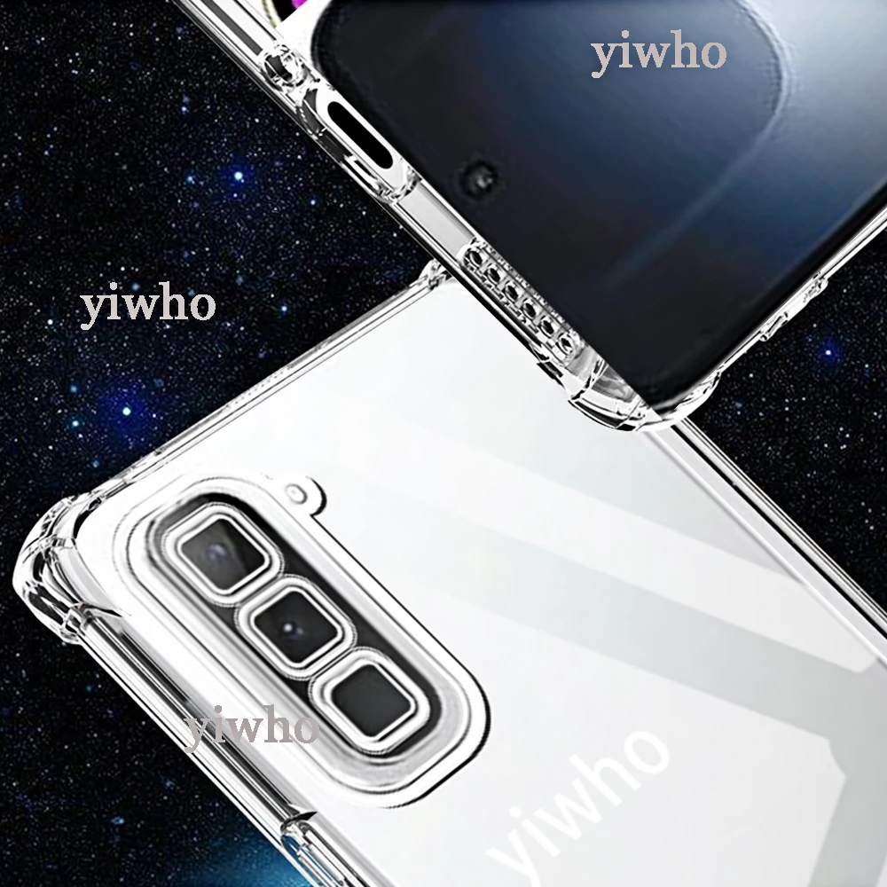 Shockproof Clear Transparent Soft TPU Phone Case - 1-10pcs Protective Cover
