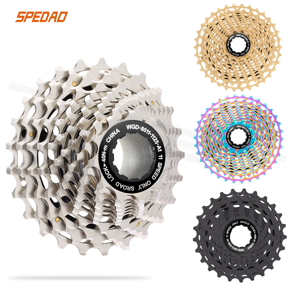 SPEDAO Road Bike Cassette Ultralight 11 Speed 1125/28/32/34T CNC