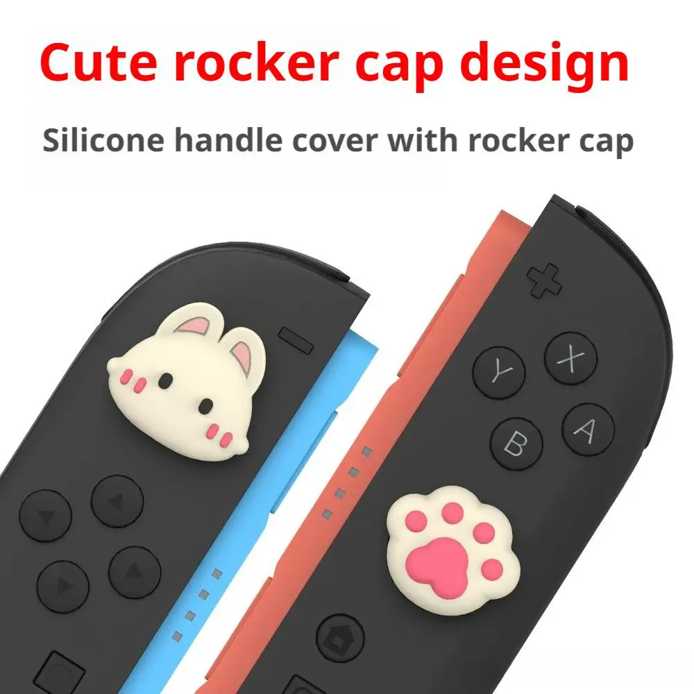 Adorable Bunny Protective Case with Shockproof Silicone Handle & Removable Back Cover Plus Storage Bag
