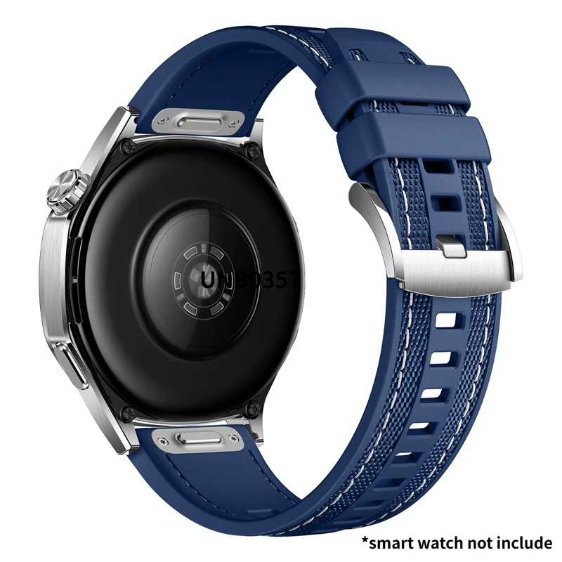 Universal 22mm Nylon Silicone Sport Strap with Quick Release Feature
