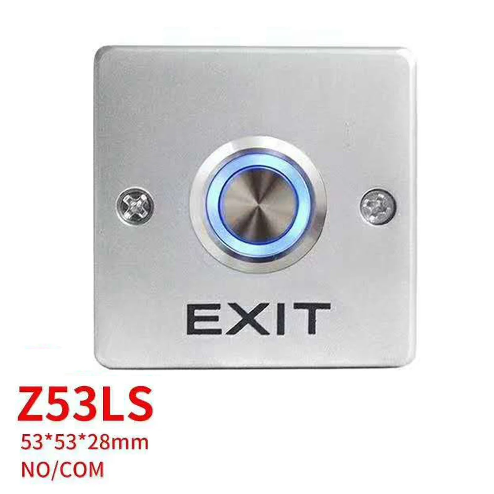 Z35d3 Zinc Alloy Exit Button Exit Switch For Door Access