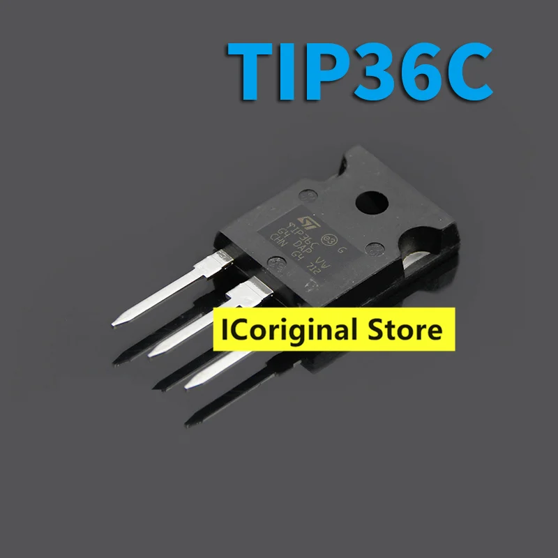 Оригинальный чип Φ TIP36C TIP35C 25A 100V TO-247 мощность триода TO247 | Электронные компоненты и