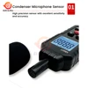 S8607 Digital 30~130dB Decibelimeter dB Meter Sound Level Meter Measure Sound Noise Level Decibel Meter 0.1dB Professional Sound 3