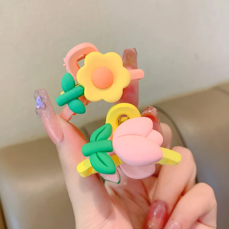 2/3/5Pc Di Frutta Carino Accessori Per Capelli Per Le Ragazze Kрабик Для Bолос Pinzas Para El Cabello Di Capelli Del Fiore Artiglio Del Fumetto Del Ga