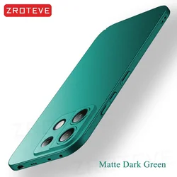 Slim Hard PC Frosted Protective Case | ZROTEVE for RedmiNote13ProPlus5G (Matte Dark Green)