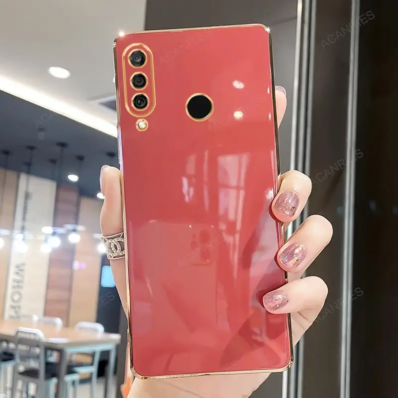 Luxury Plating Ring Holder Stand Silicone Back Cover Case