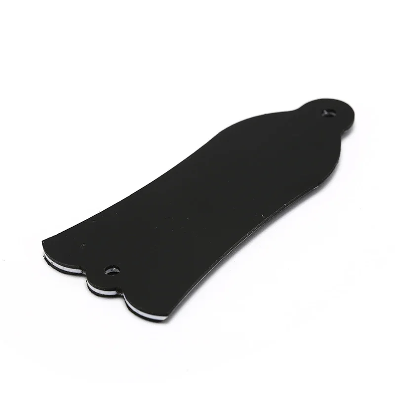 Bell Shape Guitar 2 Holes PVC Truss Rod Cover Plate Scroll Plate Gibson LP SG Flying V ES