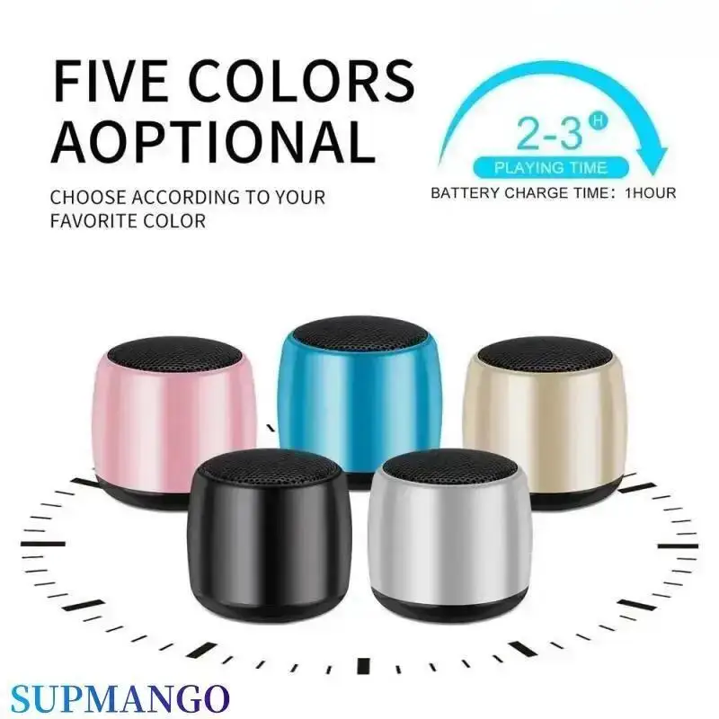 M1 Portable Bluetooth Speaker Music Stereo Surround Mini USB Outdoor Subwoofer Speaker Audio Player Microphone