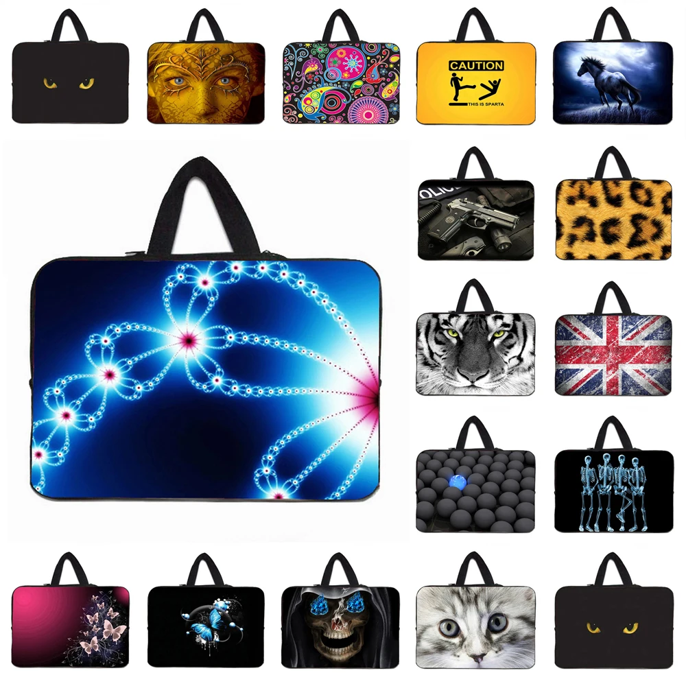 Flowers Notebook Borse Per Laptop Per Donna Borsa Per Huawei Xiaomi Lenovo Ideapad 10 12 13.3 13 14 17 15 Valigetta Per Netbook Da Ufficio