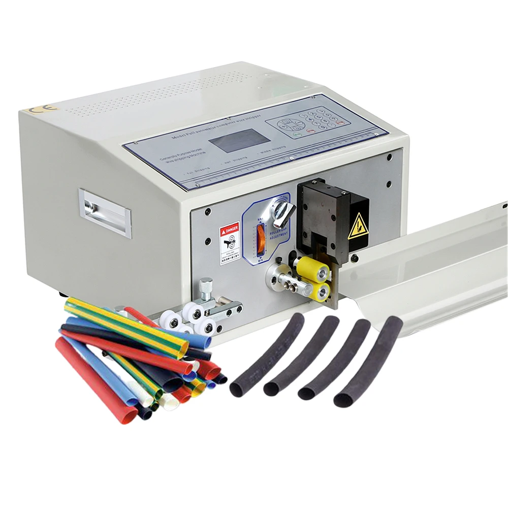 

LY SWT508-QG Automatic Wire Tube Sleeving Pipe Cutting Machine For Wire Cable Cutting Stripping Peeling Machines 220V 110V
