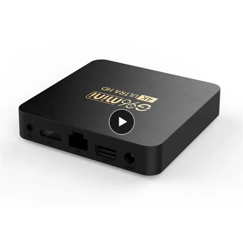 Top Box Telecomando In Plastica Mini Ad Alta Luminosità Integrato Adattatore Tv Wifi Da 2.4Ghz Smart Tv Box Adattatore Smart Tv Box Nero