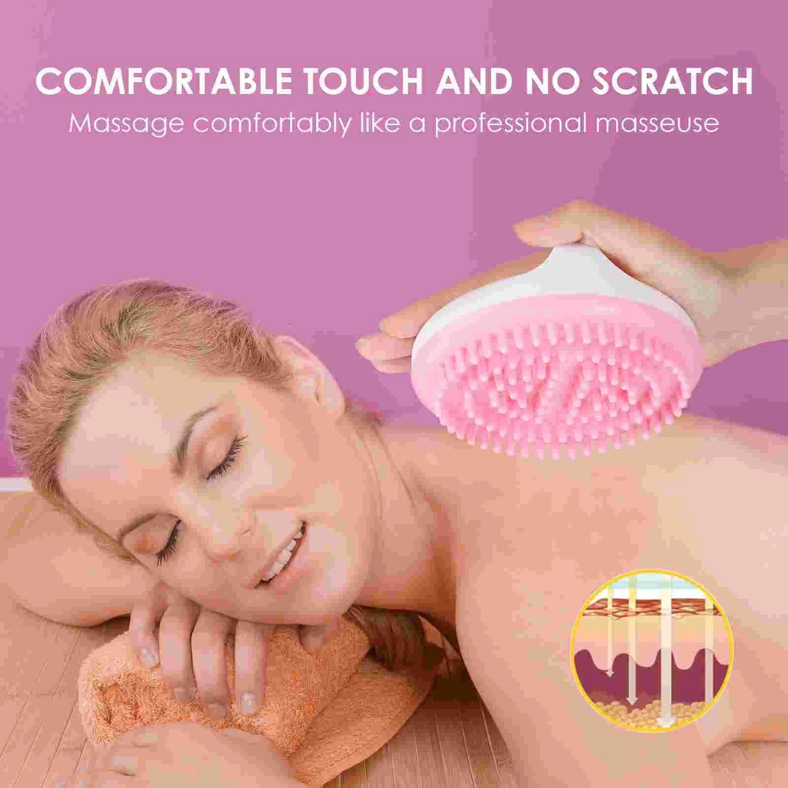 

Massage Comb Anti Cellulite Massage Brush Body Skin Exfoliating Brush Body Massage Scrubber Cellulite Remover Head Massage