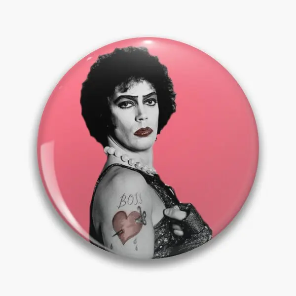 

Мягкая булавка для пуговиц Frank N Furter, декоративная металлическая брошь для одежды, ювелирное изделие для влюбленных, модная забавная булавка для лацкана, Женский креативный значок для шляпы