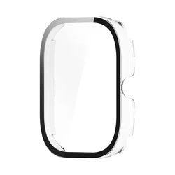 Durable Protective Watch Case with High - Definition Tempered Film for Watch5 active (Transparent)
