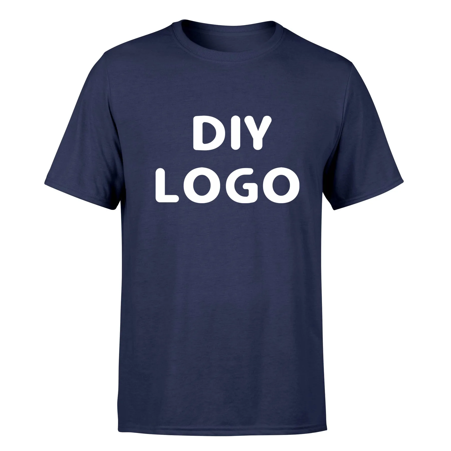 

Модная и удобная хлопковая футболка для мужчин и женщин с индивидуальным дизайном и логотипом «сделай сам»