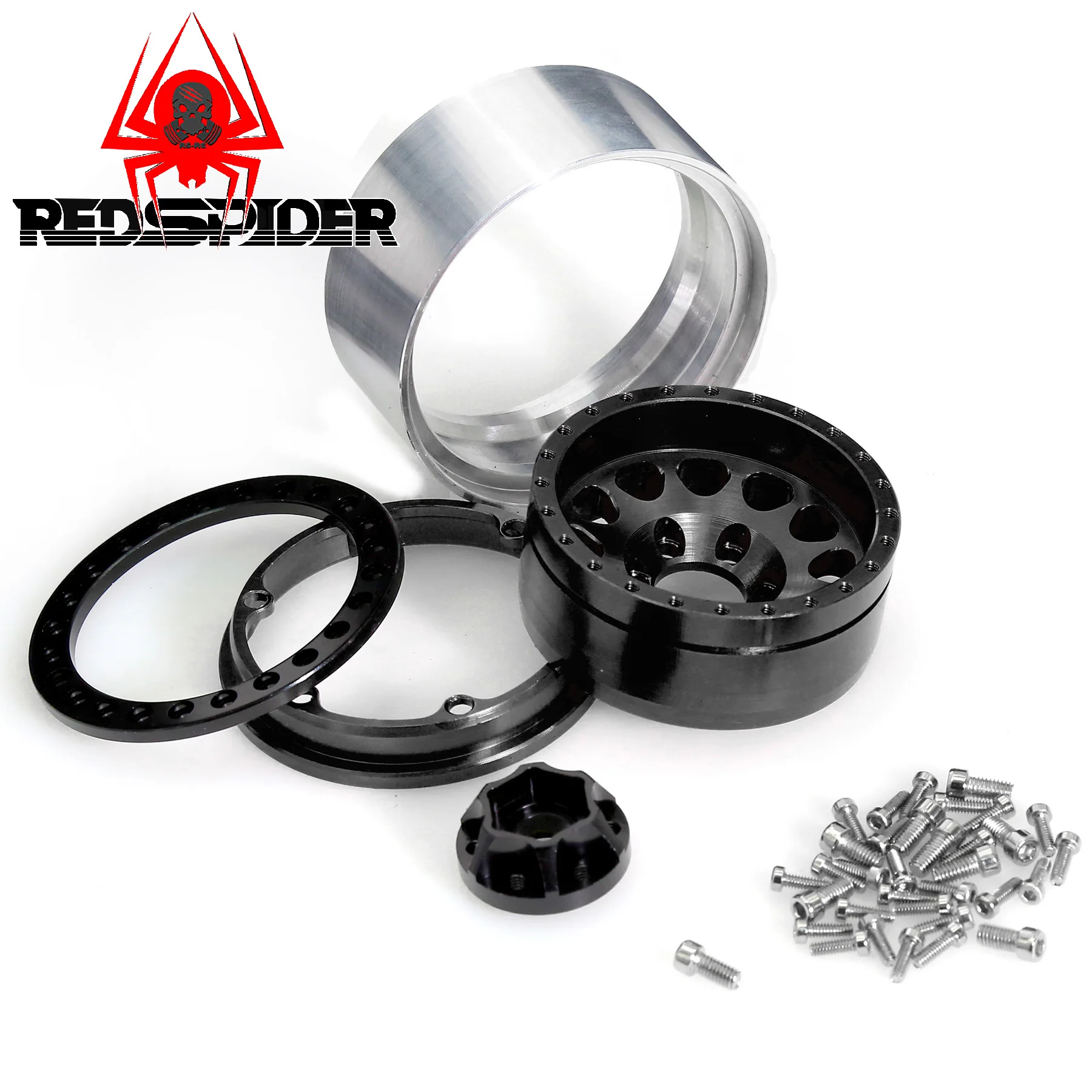4 Piezas De Cubo De Rueda De Aluminio Duradero Sin Viscosa