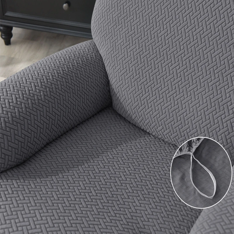 Description Picture 4 of itemRecliner Sofa Covers Elastic Armchair Case Sofa Cover 1 Seater Anti-Dust Non-Slip Lazy Boy Cover Stretch Universal Seat Cover