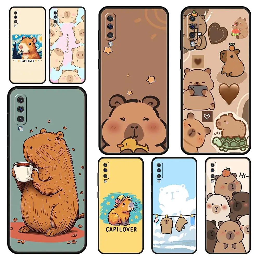 Anime Capybara Porpoise Phone Case Cover