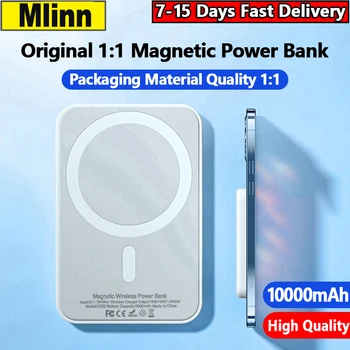 MagSafe 보조배터리 오리지널 1:1 마그네틱 무선 유도 충전기, 아이폰 12 13 14 외부 보조 배터리 팩