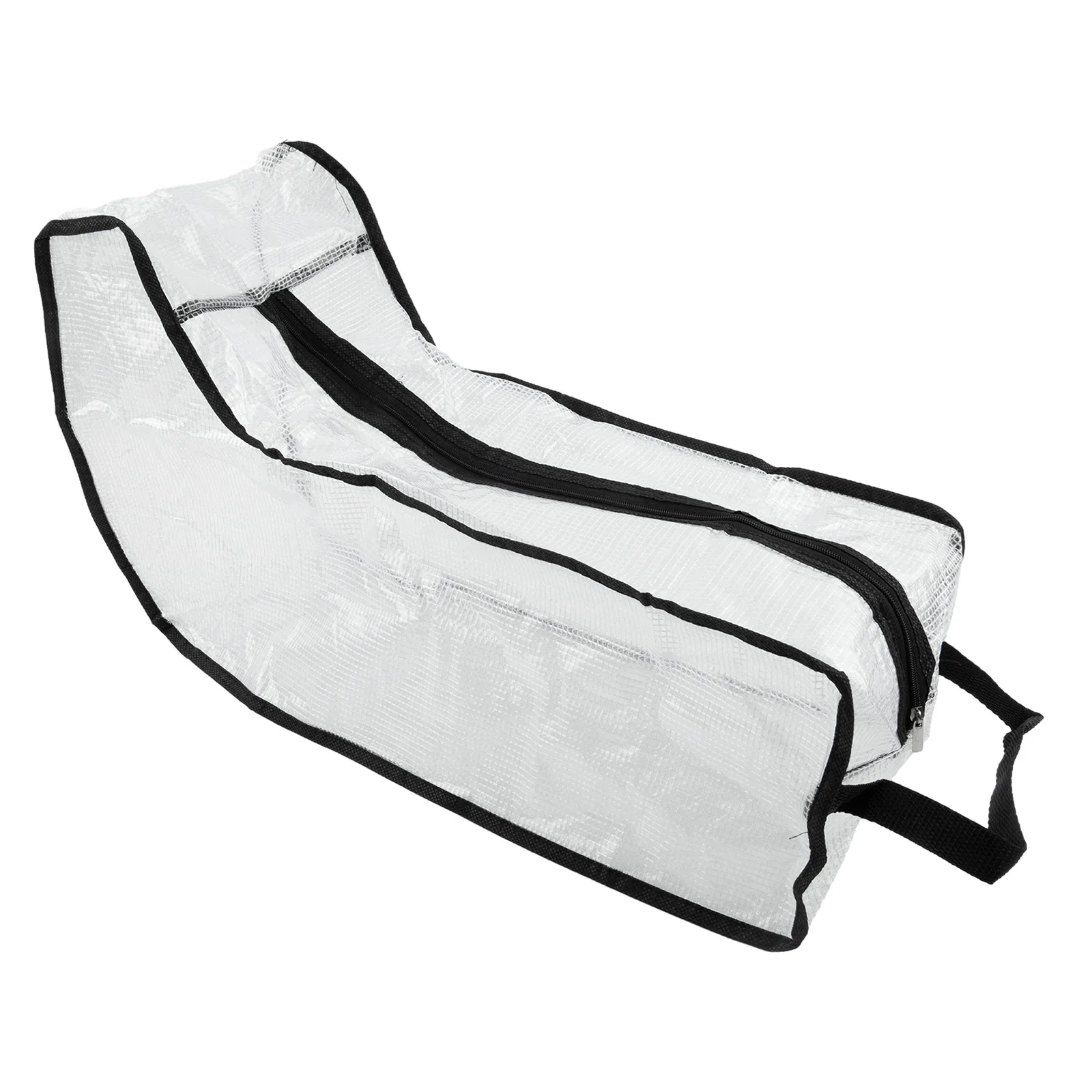 

Carrying Handle Travaling Storage Bag Shoes Bag Transparent Unique Design Clamp Mesh Handle Design High Quality