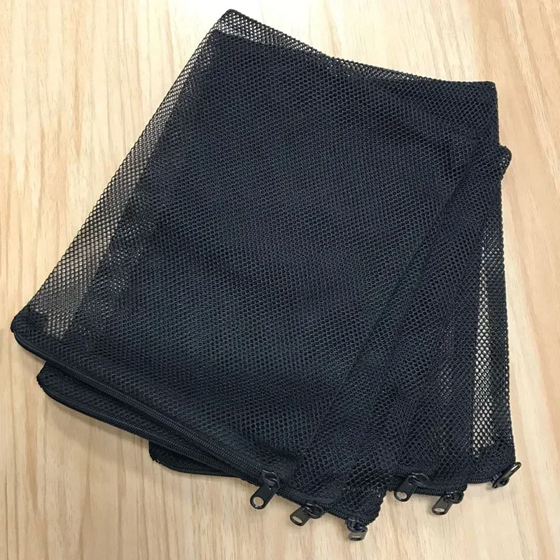 Aquarium Filter Net Mesh Bags - Set of 10, White and Black
