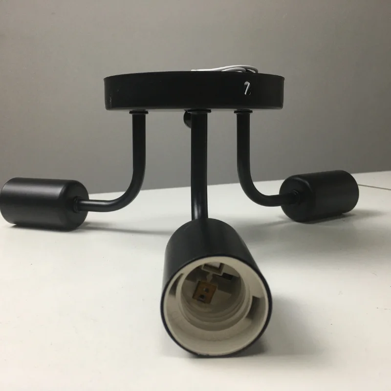 XCLuuHY 블랙 레트로 천장 조명 크리 에이 티브 현대 미니멀리스트 침실 램프 2022 새로운 북유럽 그물 레드 레스토랑..