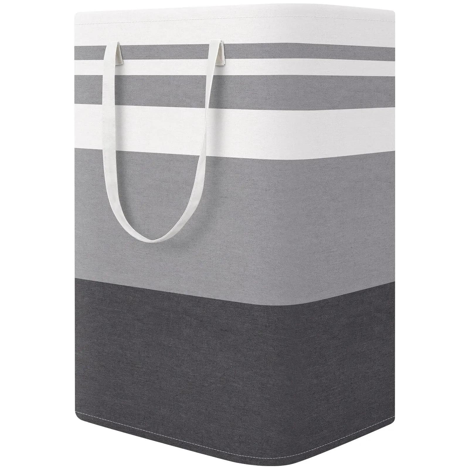 Large Collapsible Laundry Basket 75L Freestanding Clothes Hamper with Easy Carry Handles for Laundry, Bedroom, Dorm, Towels, Toy 1
