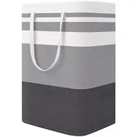 Large Collapsible Laundry Basket 75L Freestanding Clothes Hamper with Easy Carry Handles for Laundry, Bedroom, Dorm, Towels, Toy 1