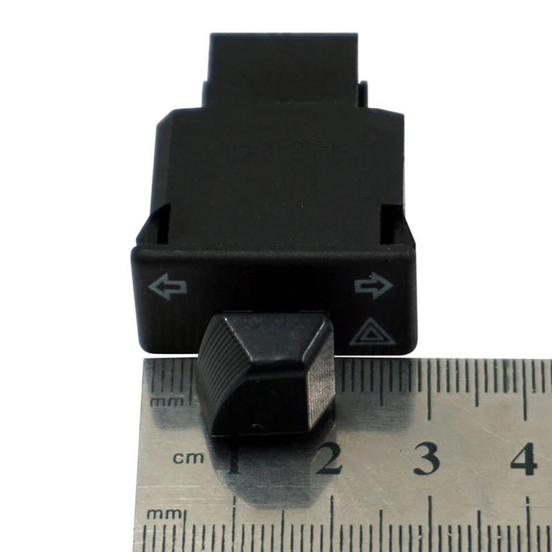 Practical Motorcycle Turn Light Signal Steering Double Flash Switch With Emergency Button Start Switch For Moto Electric Scooter