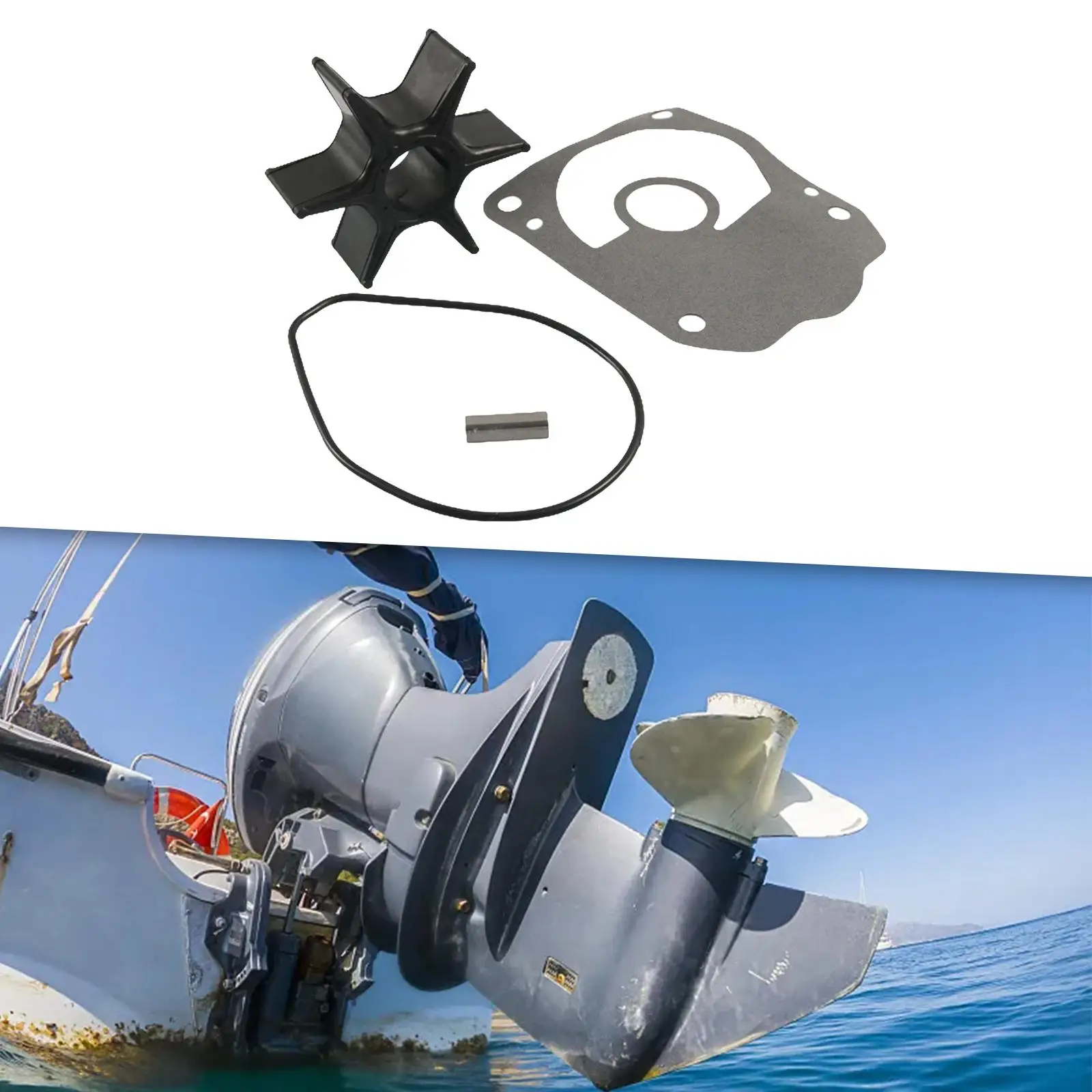 

Water Pump Impeller Repair set Durable Accessory Direct Replaces Professional Water Pump Replacement set for 06192 Zy3 000