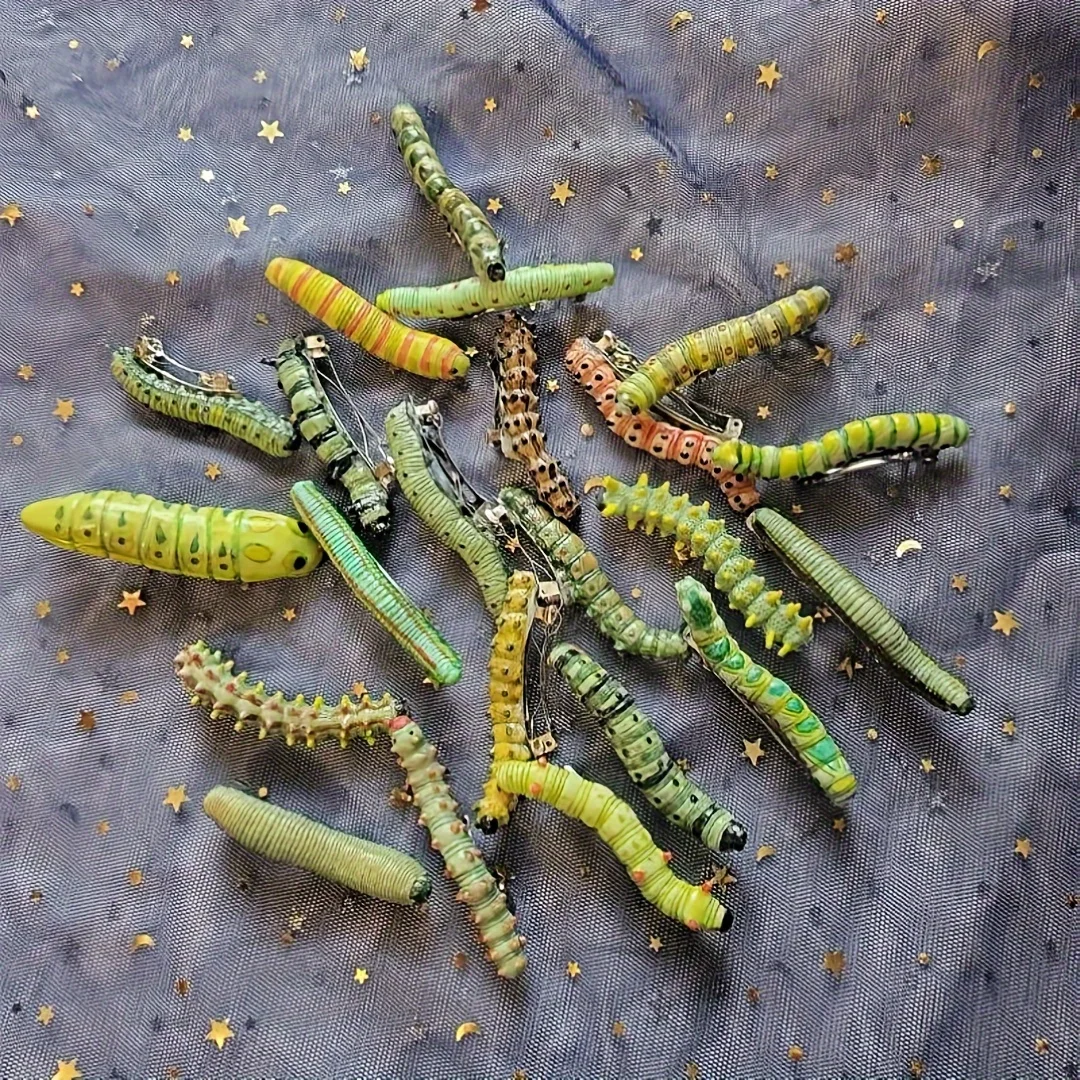 Spooky Hair Clip Caterpillar Image 4