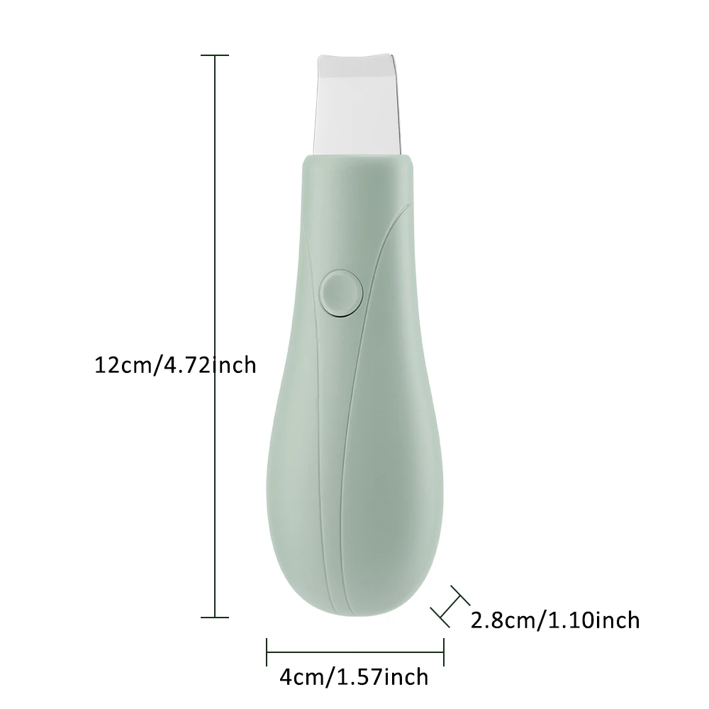 Deep Vibrate Skin Scrubber Facial Cleaner Shovel Spatula Not Ultrasonic Face Scr